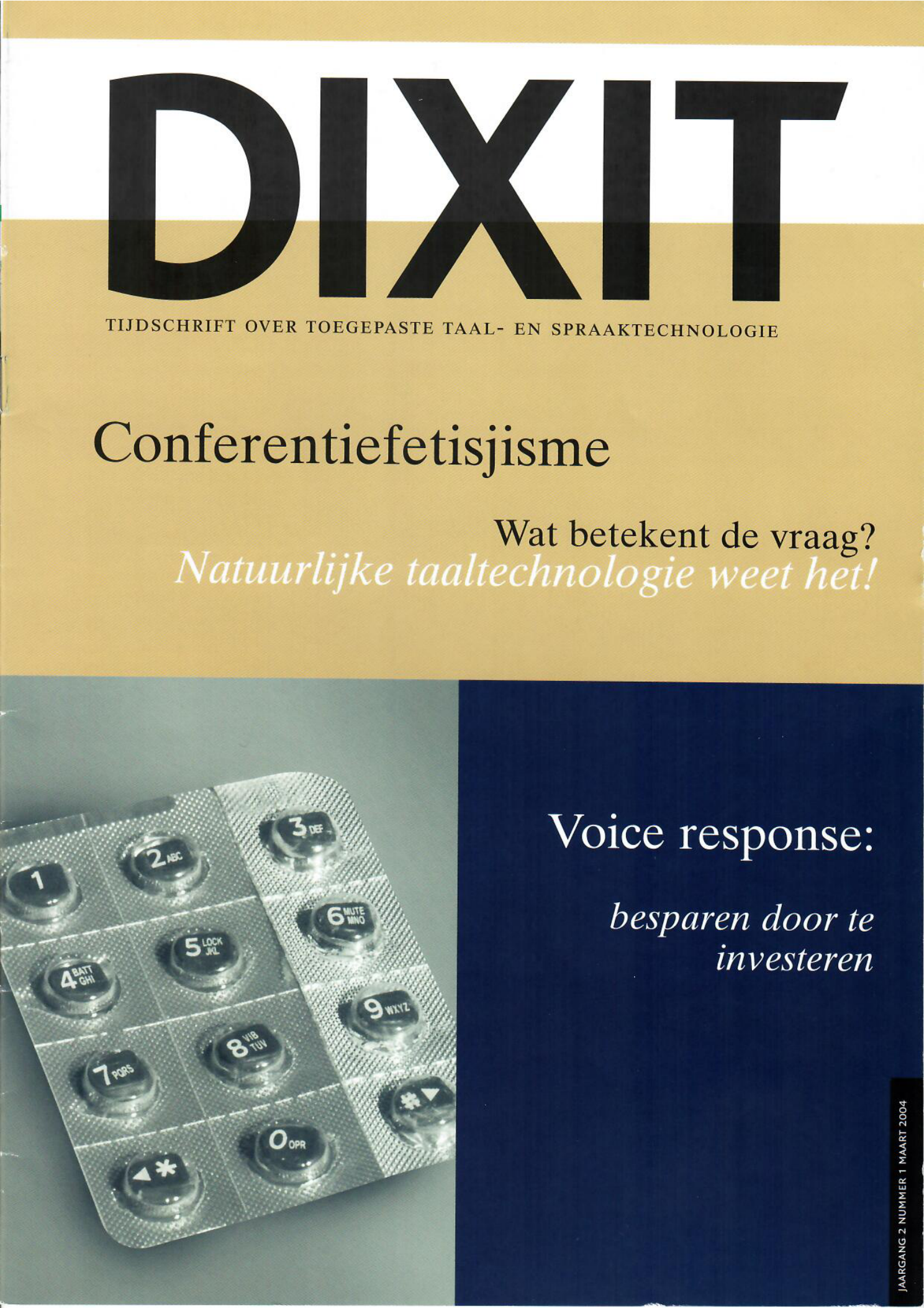 Omslag DIXIT 2004 — DIXIT 2004