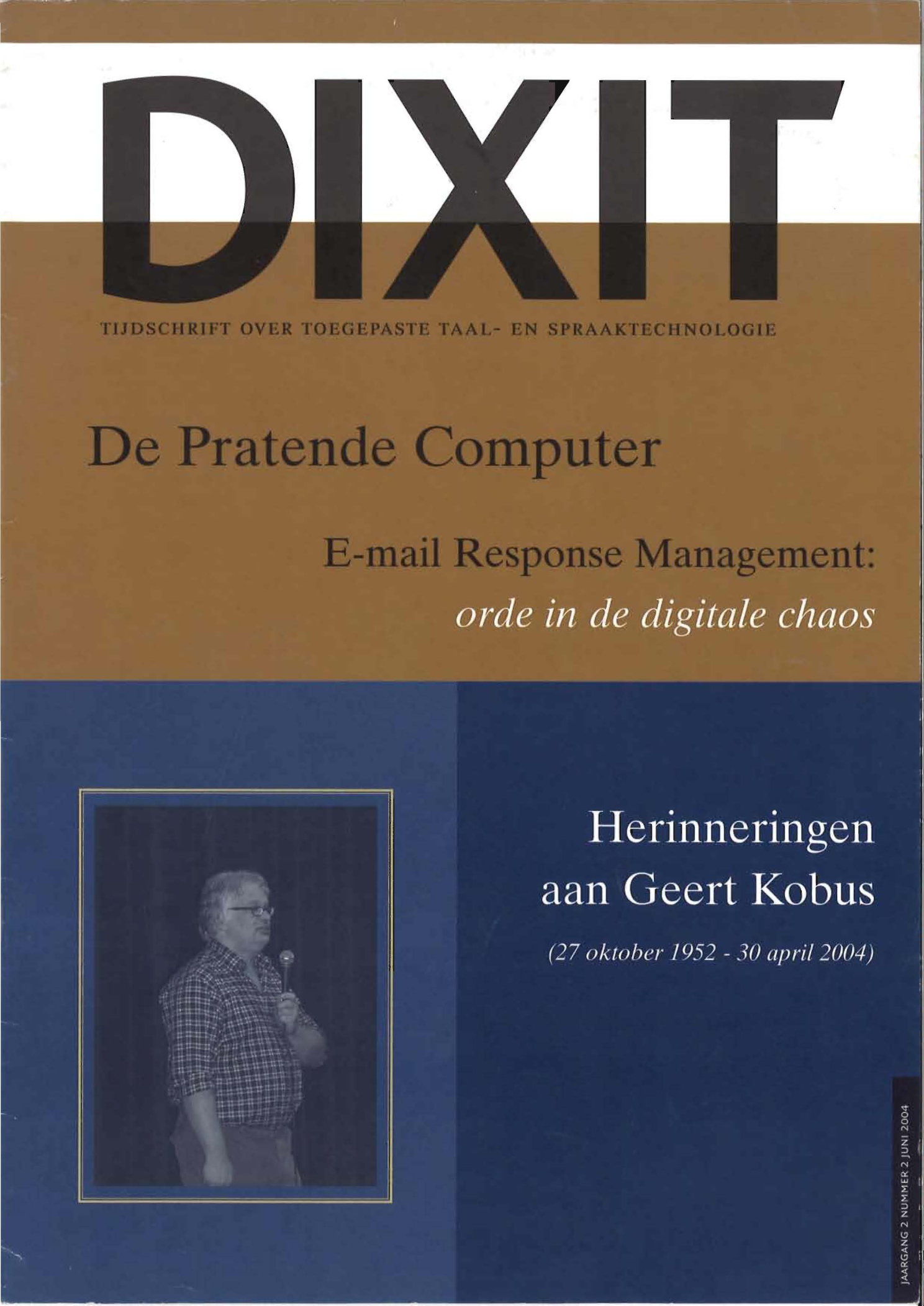 Omslag DIXIT 2004 — DIXIT 2004