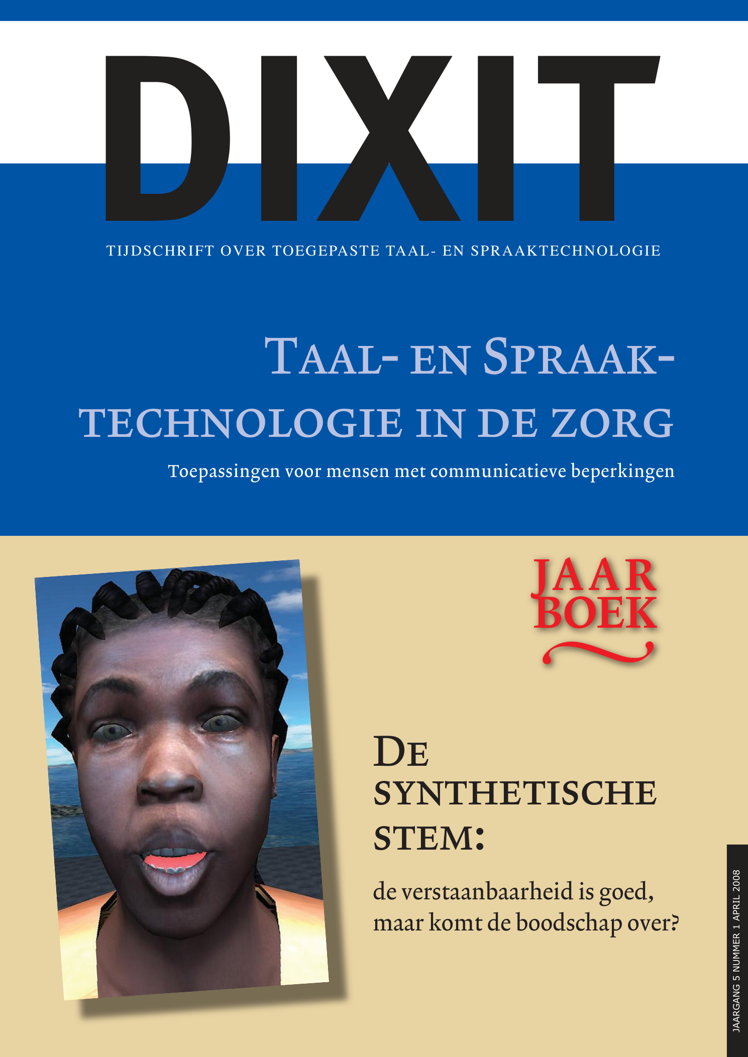 Omslag DIXIT 2008 — TST in de Zorg