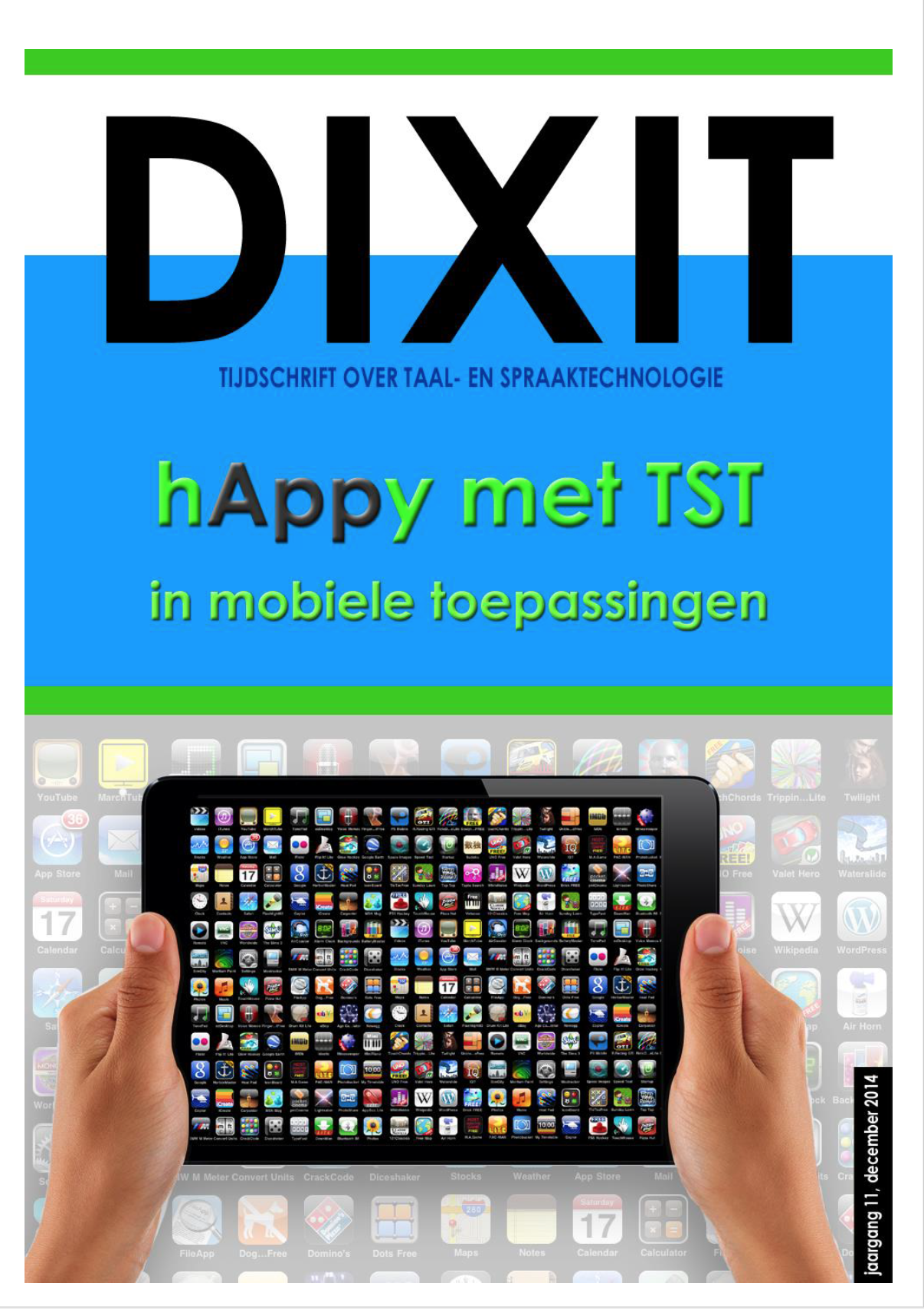Omslag DIXIT 2014 — TST in apps