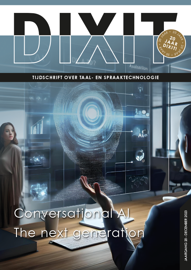 Omslag DIXIT 2023 — TST & Conversational AI